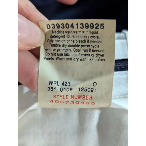 Dockers Men's Gray Solid Relaxed Fit Stone Golf Pants Size 42 x 30 NWT - Picture 8 of 8